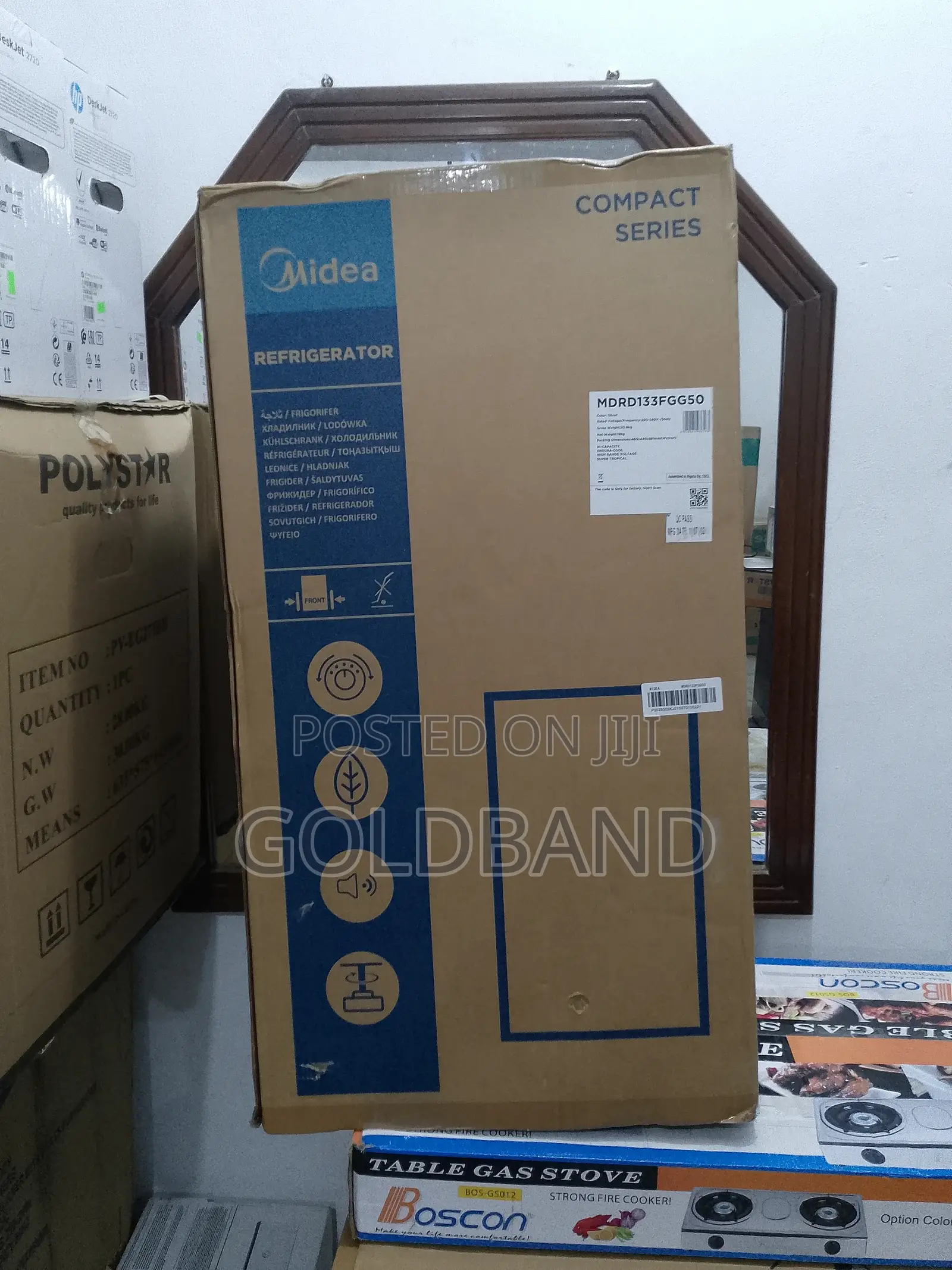 Fast Selling Midea Single Door Refrigerator