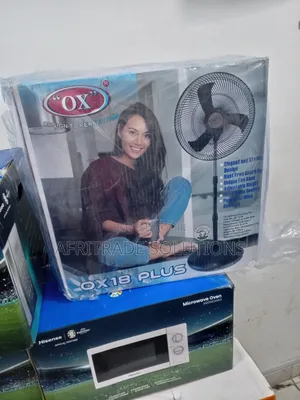 OX 18plus Pedestal Fan With Height Adjustment