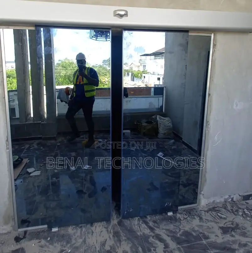 Motion-Actuator Entry Door