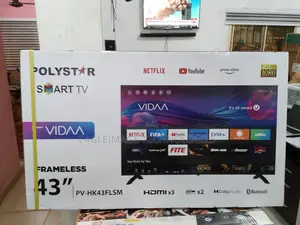 Efficient Polystar 43''smart TV