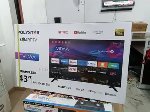 Efficient Polystar 43''smart TV
