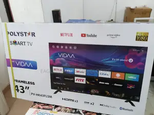 Efficient Polystar 43''smart TV