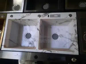 Marble Design Kitchen Sink Complete