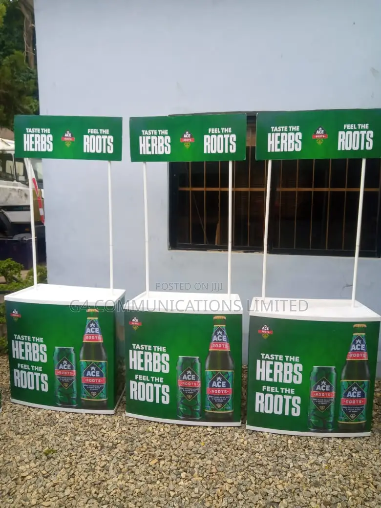 Promo Table, Branding and Printing