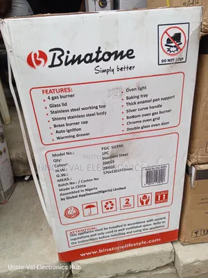 Binatone 4 Burner Standing Cooker