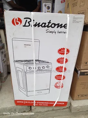 Binatone 4 Burner Standing Cooker