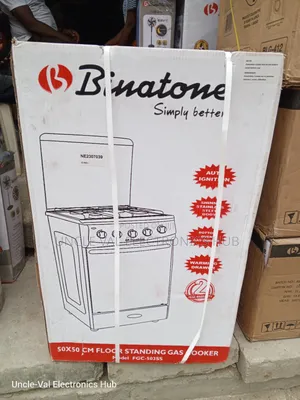 Binatone 4 Burner Standing Cooker