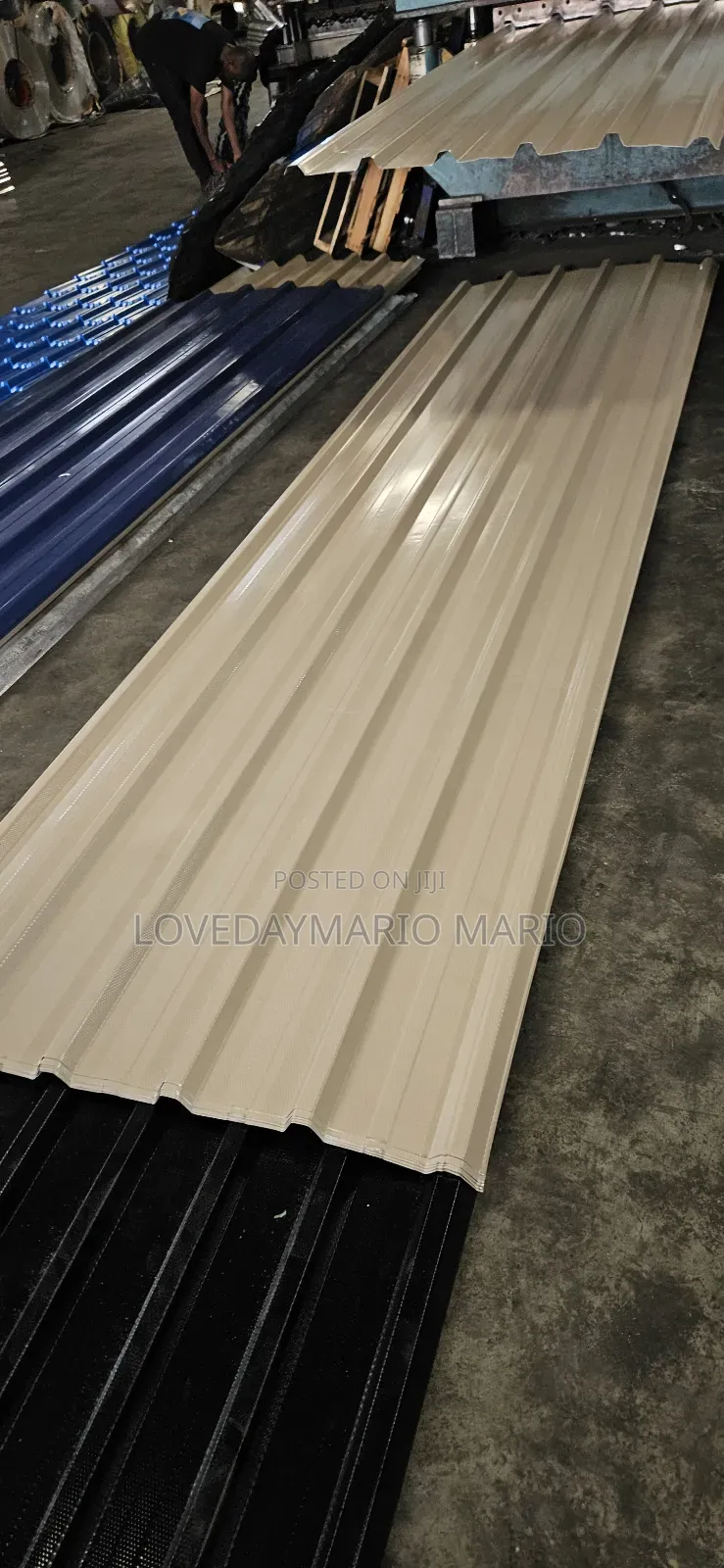 Metral Metral Grey Beige 0.45mm in Agege - Building & Trade Services, Chyzion ...