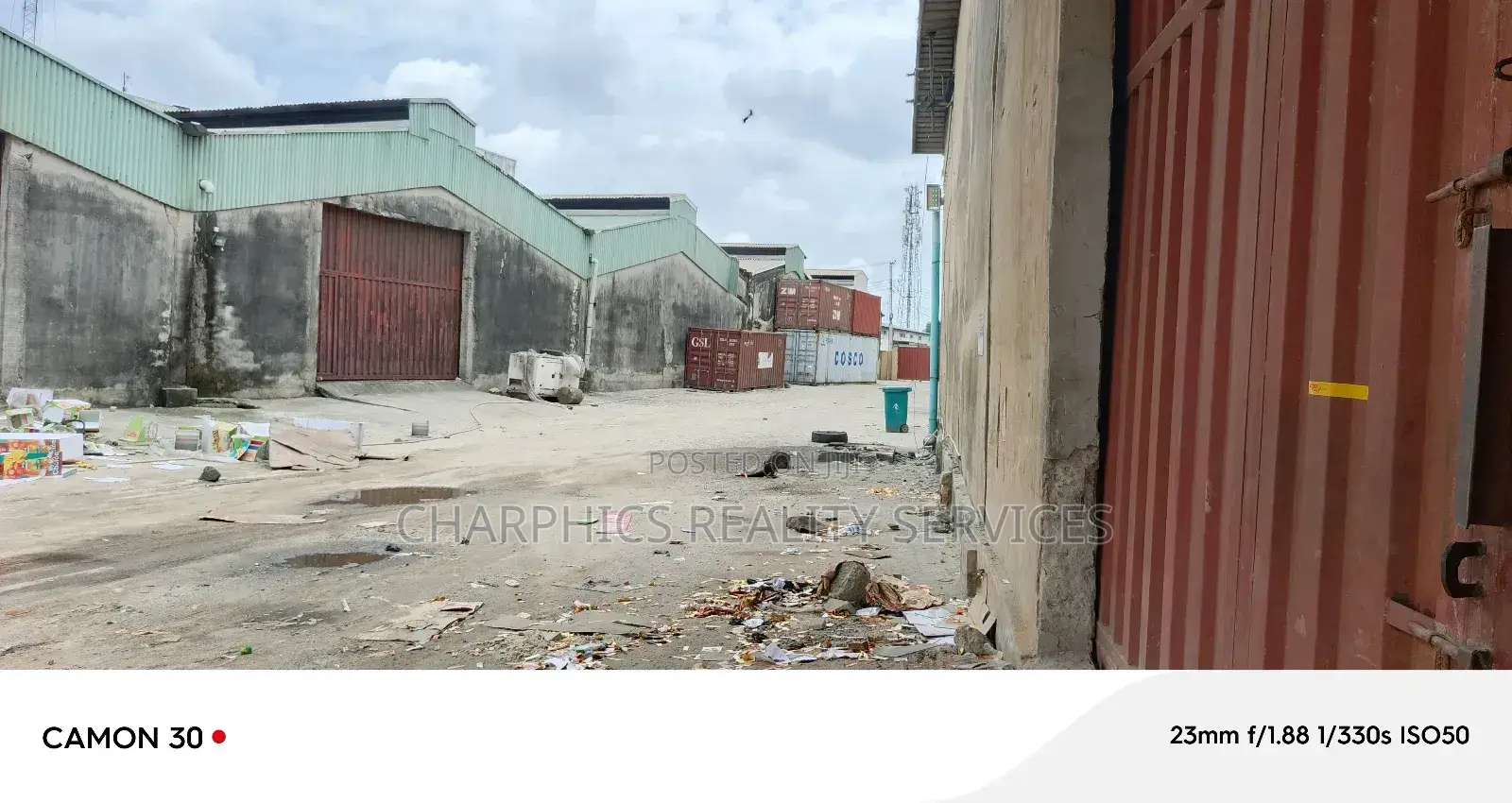 441sqm Warehouse Off Eric Moore Road .