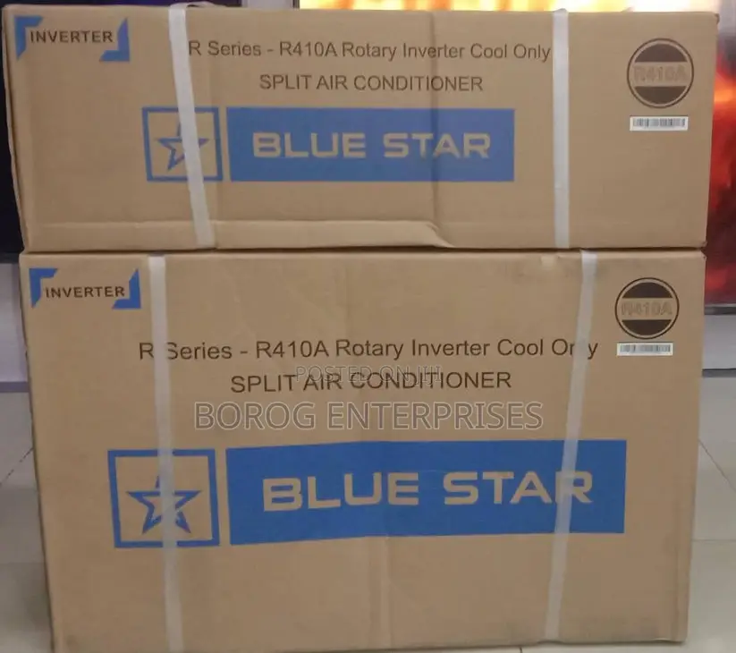 Bluestar Wall Mounted Split Aircon 1HP Inverter AC With Kits