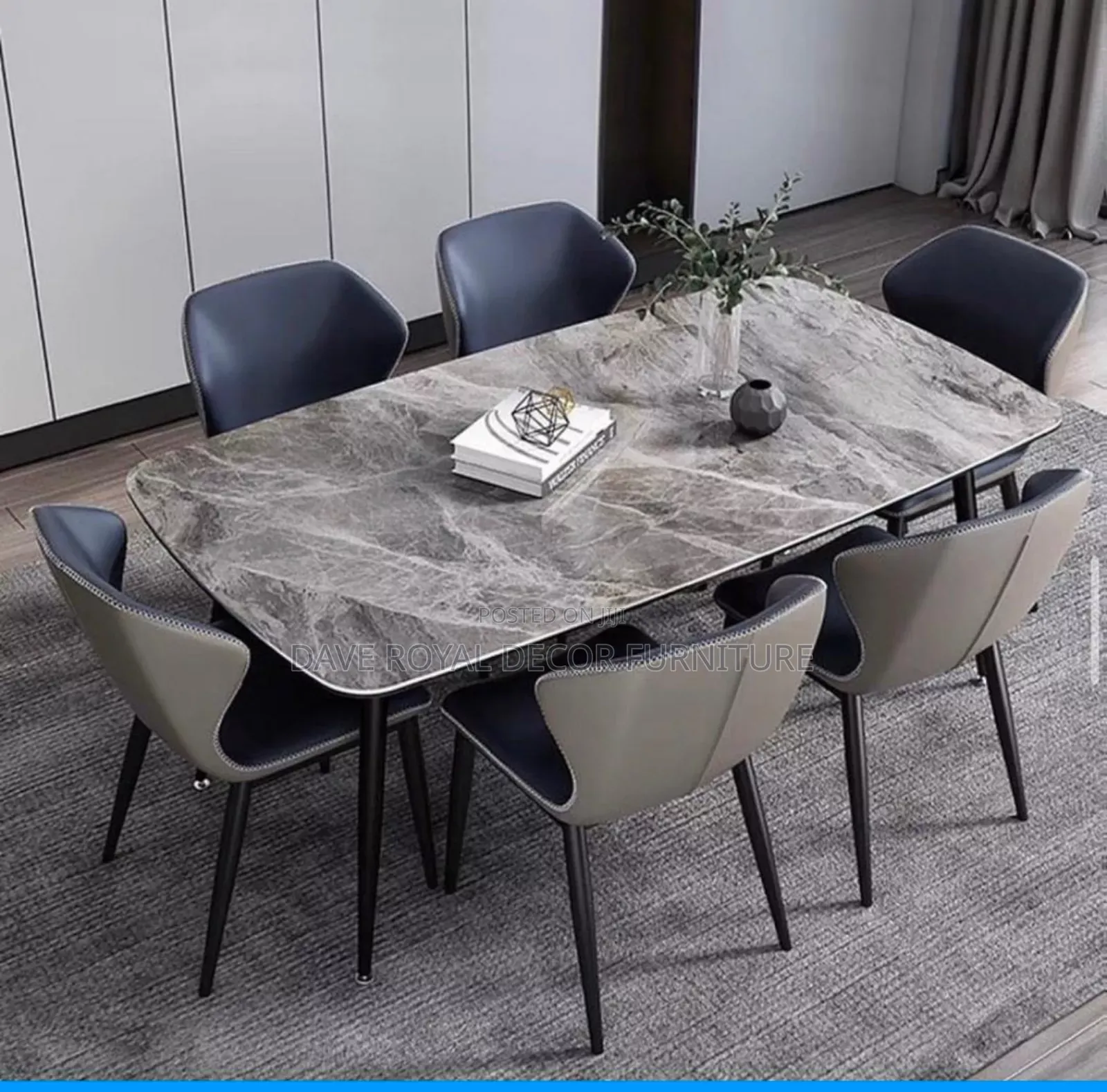 High Quality Modern 6seater Dining Table With Chairs