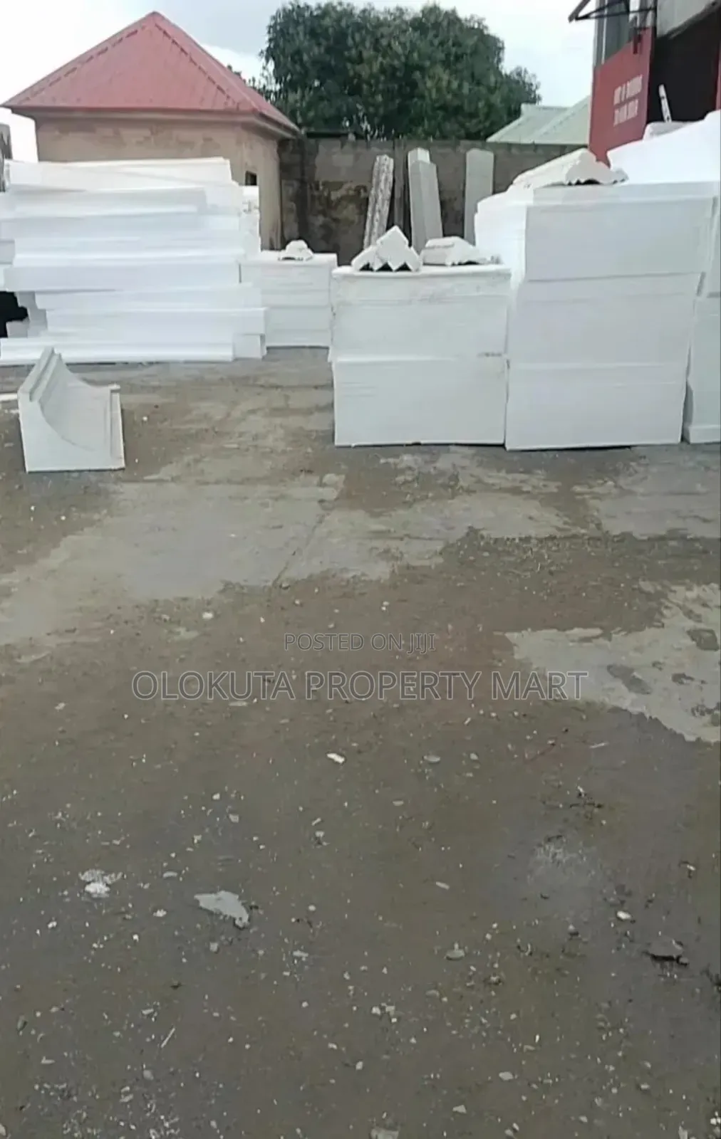 Polystyrene Board and Parapet