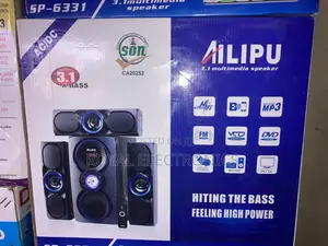 AILIPU Multimedia Speaker With Remote Response and Big Bass