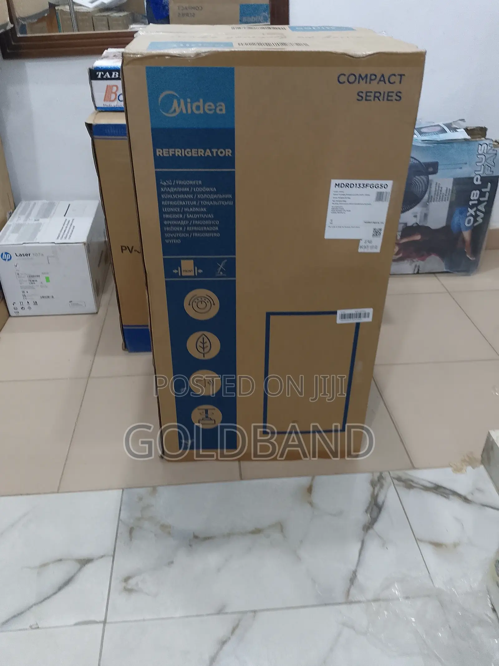 High Tech Midea Single Door Refrigerator