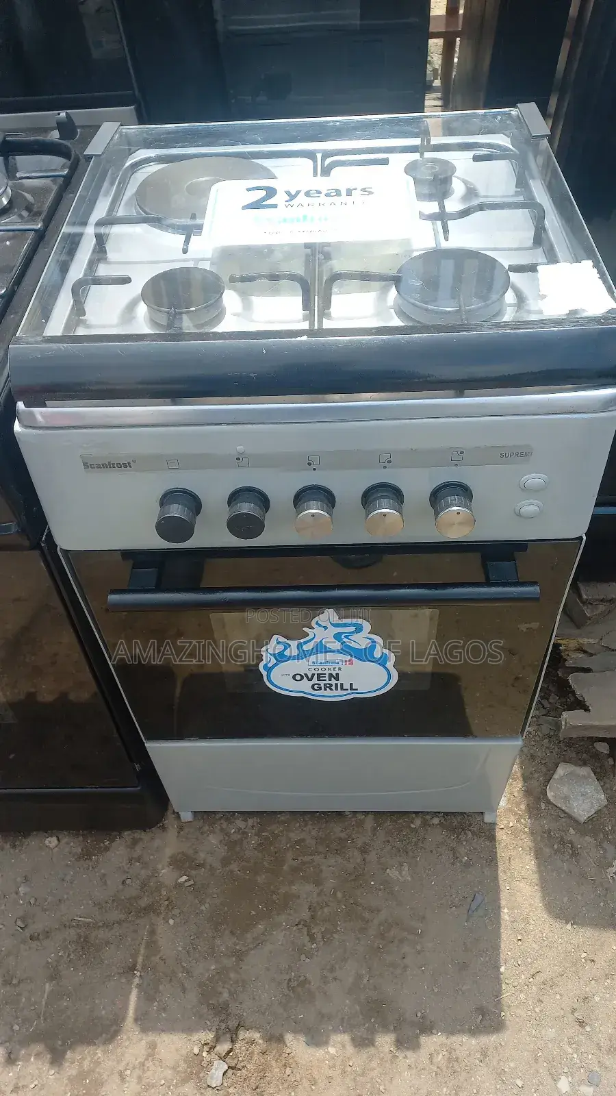 50by60 Cm Standing Gas Cooker