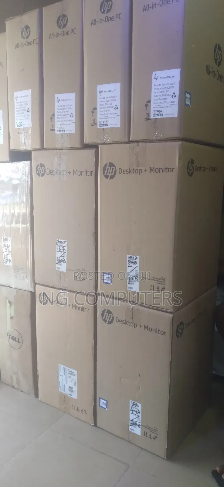 New Desktop Computer HP 4GB Intel Core I3 HDD 500GB