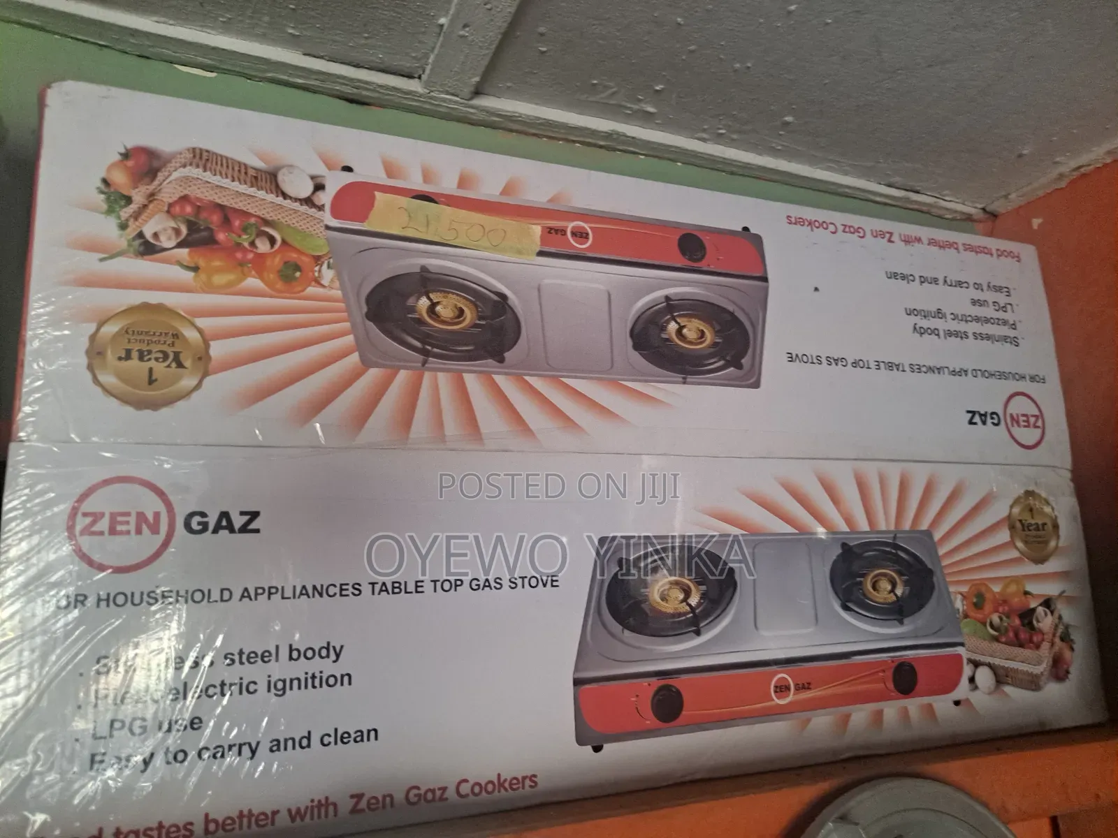 2 Burner Gas Stove