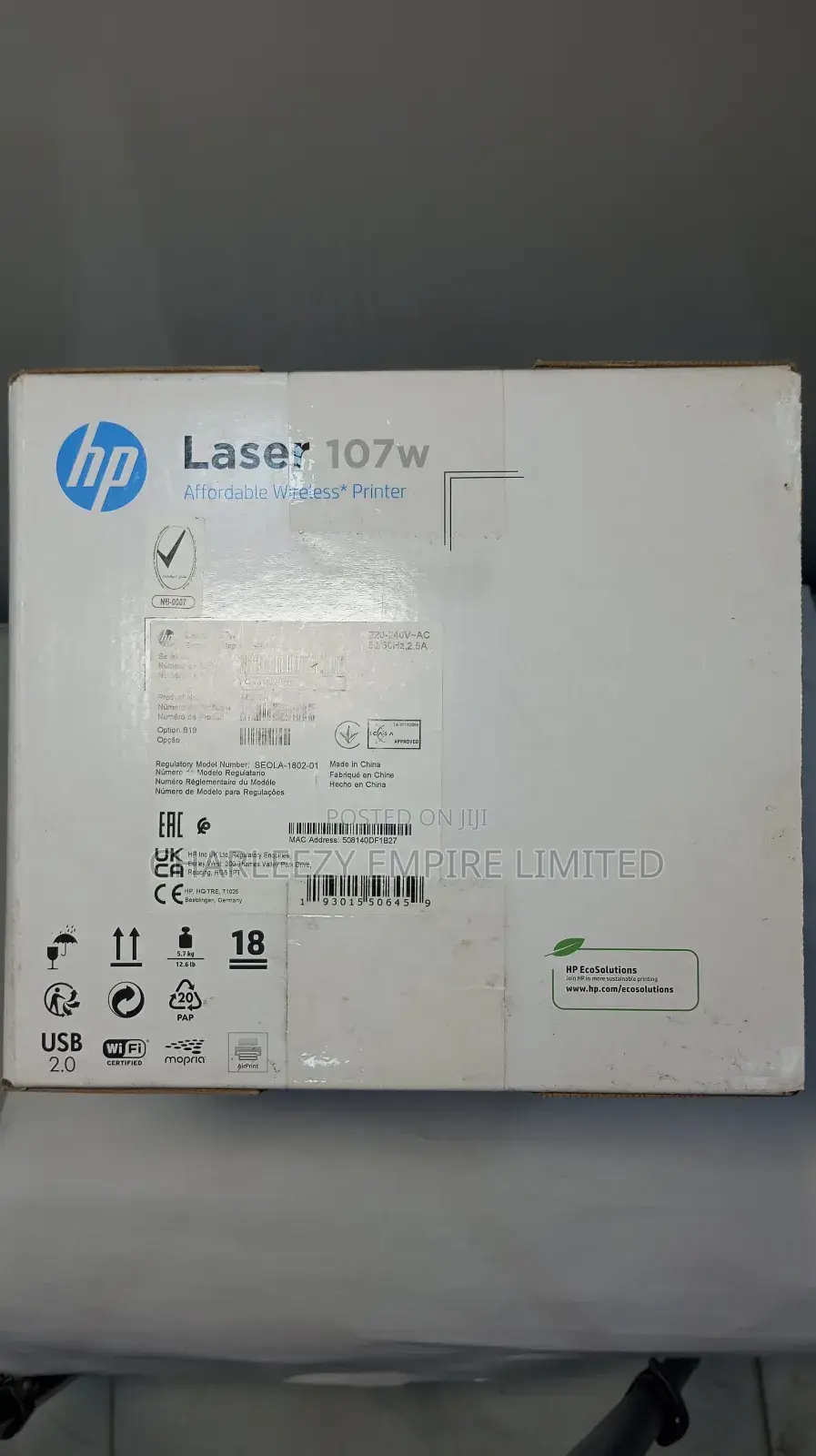 Hp Laserjet 107w
