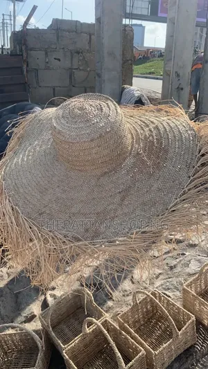 Handwoven, Raffia Beach Hat