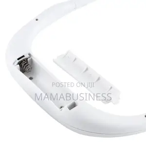 Multi-Function Portable Adjustable Wearable Sport Fan(White)