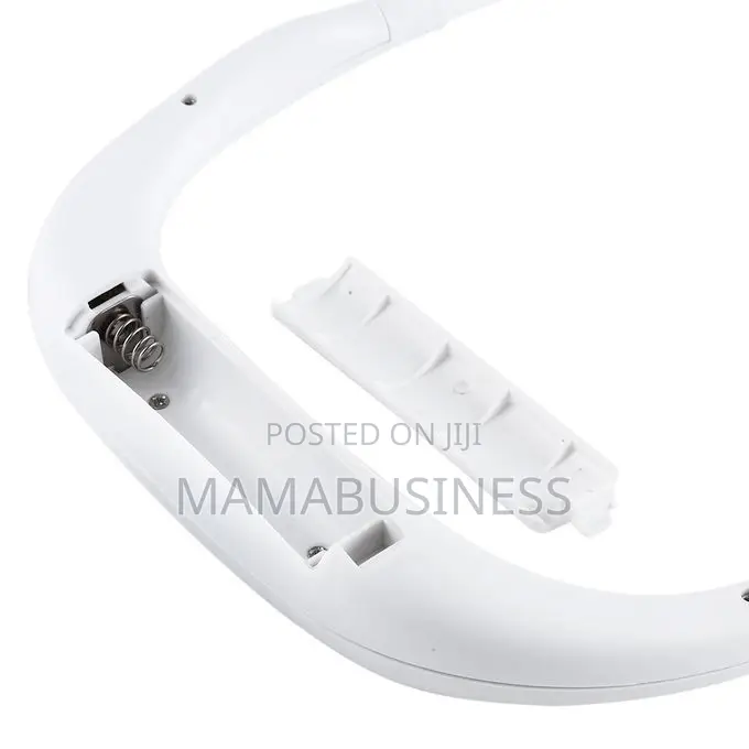 Multi-Function Portable Adjustable Wearable Sport Fan(White)