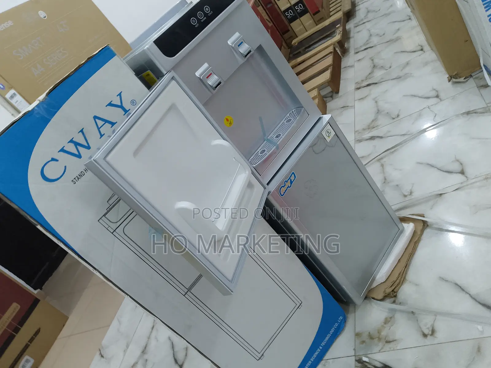 Super Freezing Cway Water Dispenser With Refrigerator-Byb87