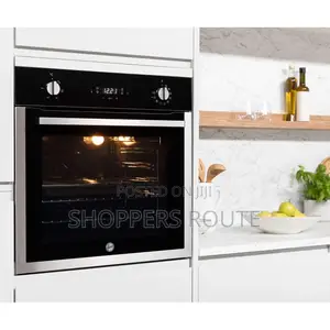 Hoover Built-in Oven With Black Glass Stainless Steel