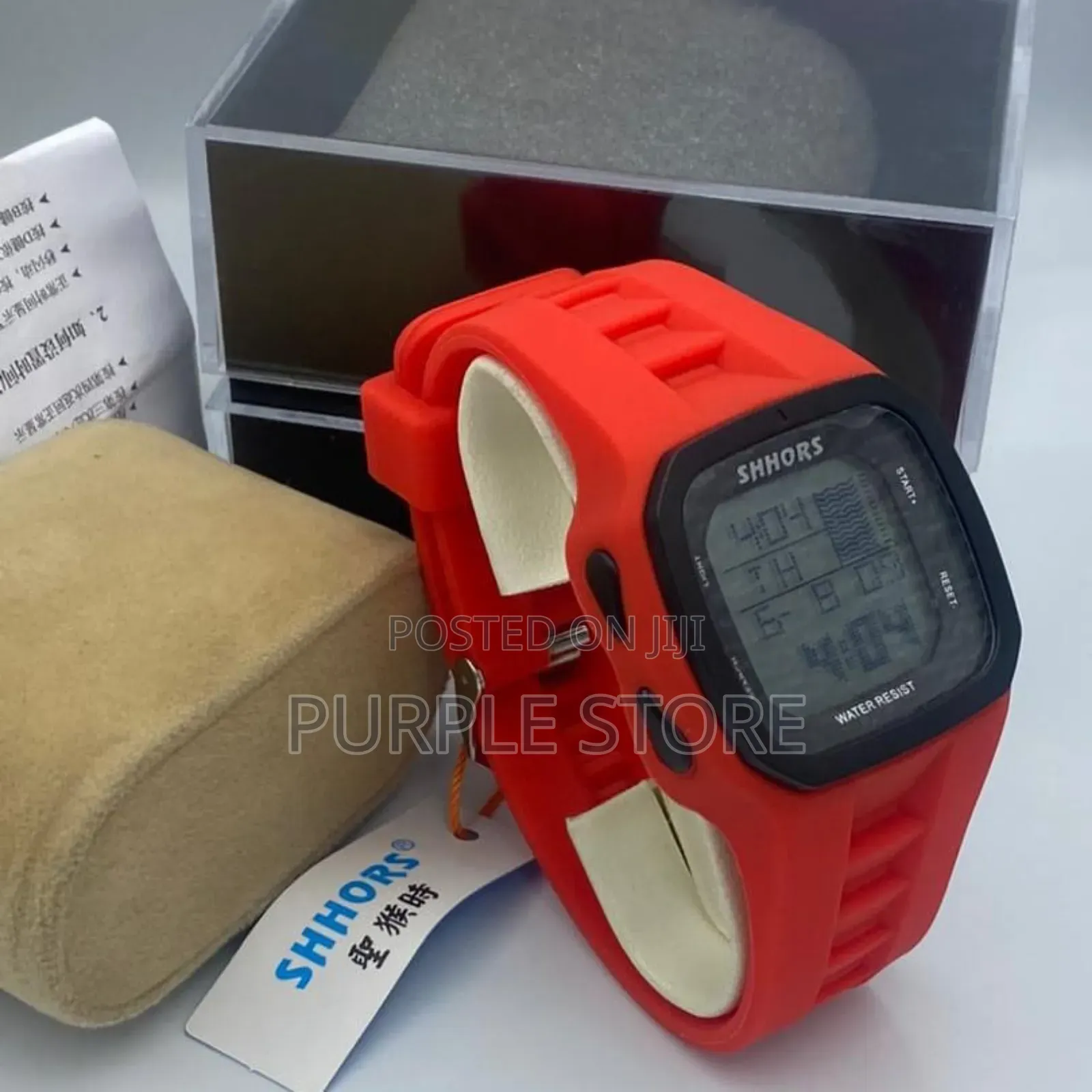 Shhors Digital Water Resistance Wristwatch