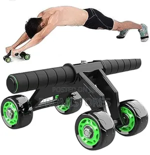 4 Wheels Abdominal and Core Exercise Roller