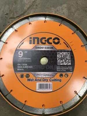 Ingco Diamond Disc 230mm 9” - zeeco Price: ₦ 8,300 on Jiji.ng [Lagos ...