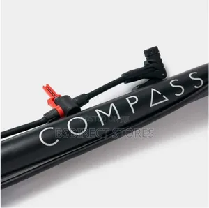 Compass Track Floor Pump Smart Valve Presta/Bike Tyre/Balls
