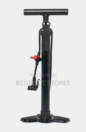 Compass Track Floor Pump Smart Valve Presta/Bike Tyre/Balls