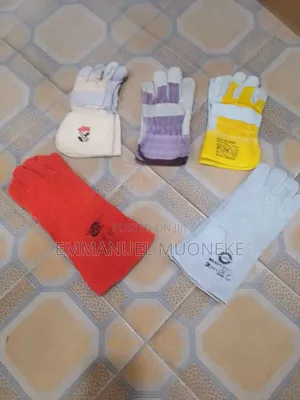 Yellow Combination Glove