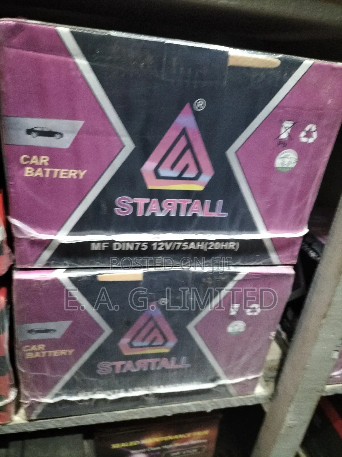 Startall Battery - 12v 75ah