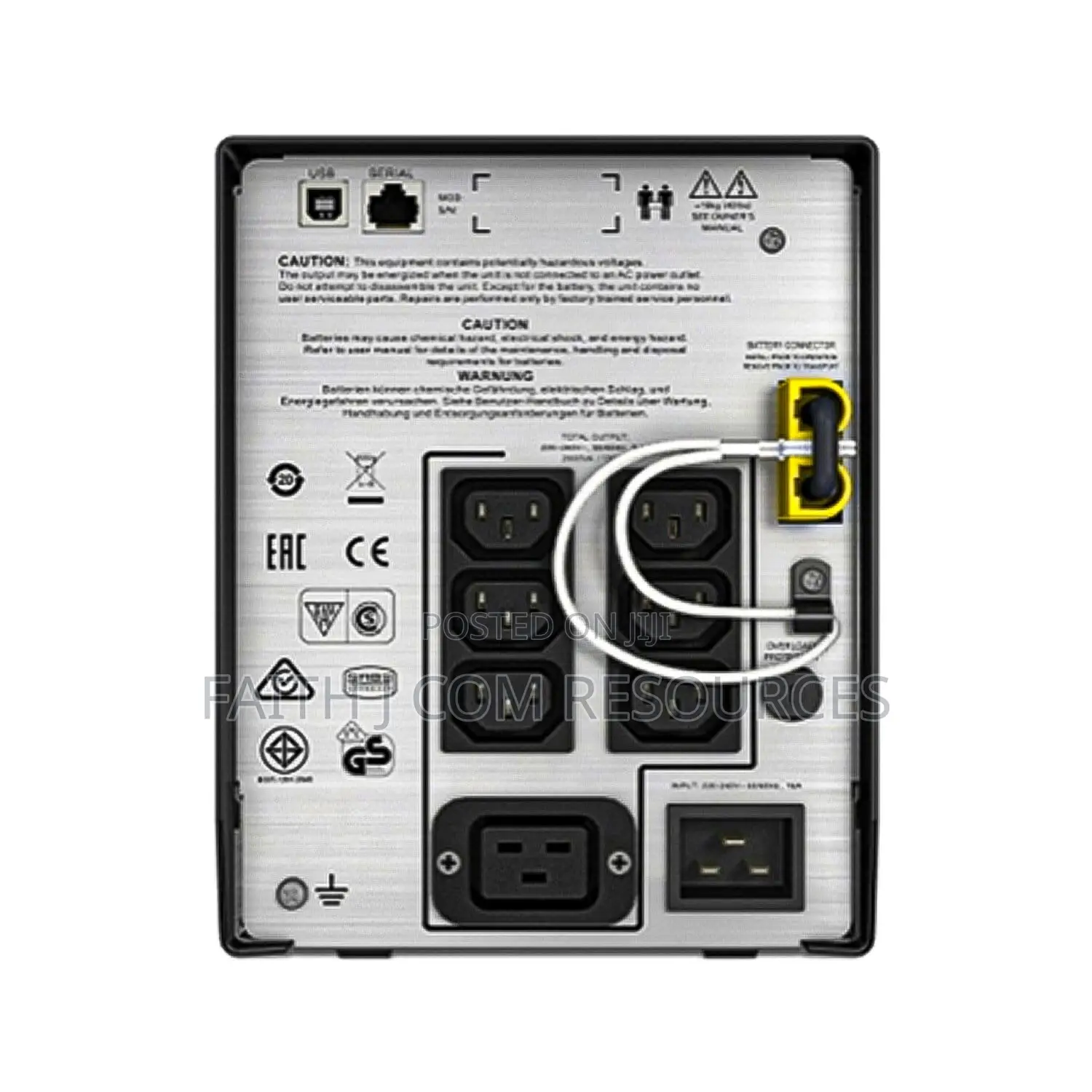 Apc Smart-Ups C, Line Interactive, 2kva, 2000va, (Smc2000i)