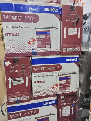 220ah 12v Luminous Solar Tall Tubular Battery