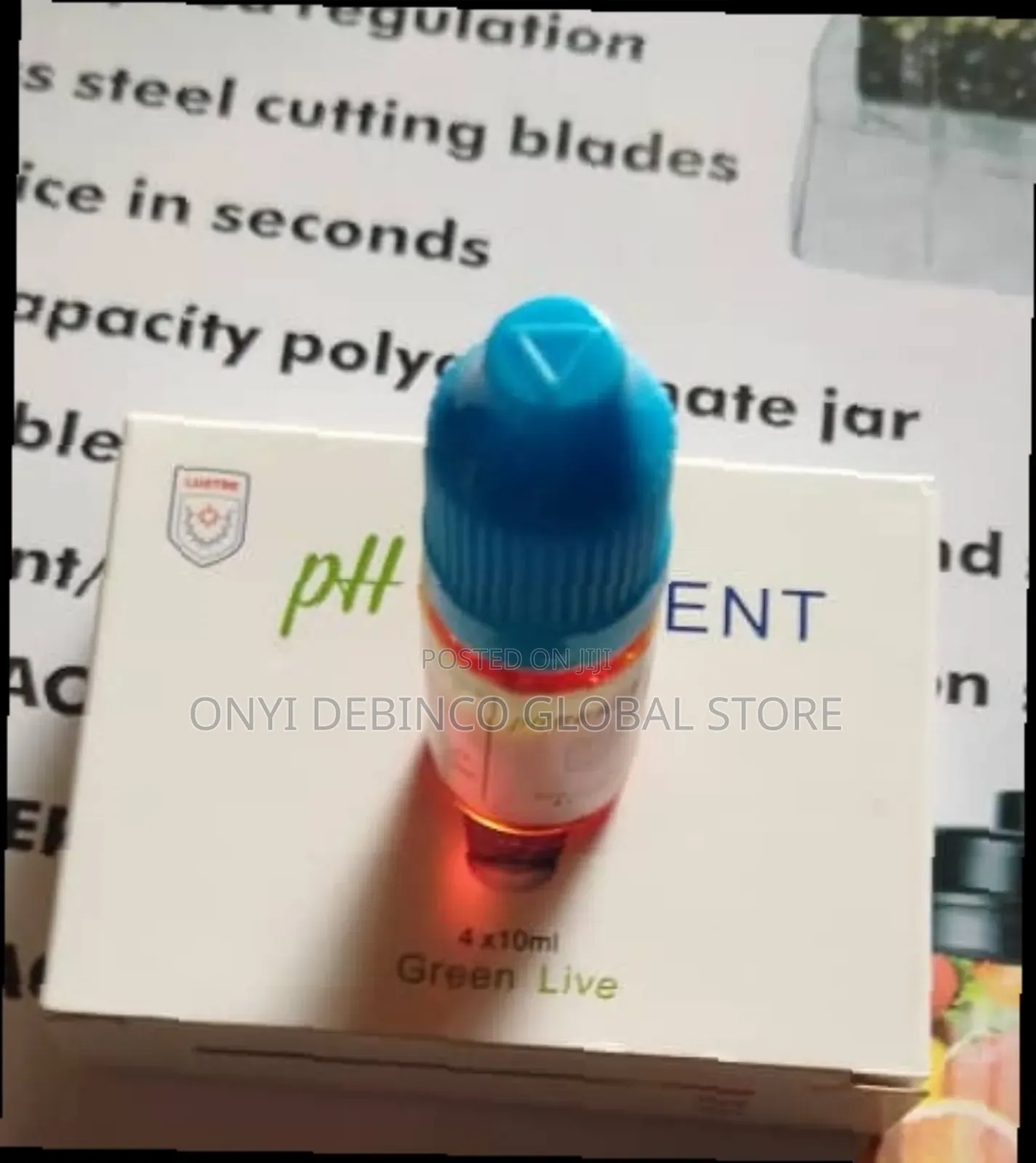 PH Reagent 4 Testing Drinking/Cooking Water Is Acid/Alkaline