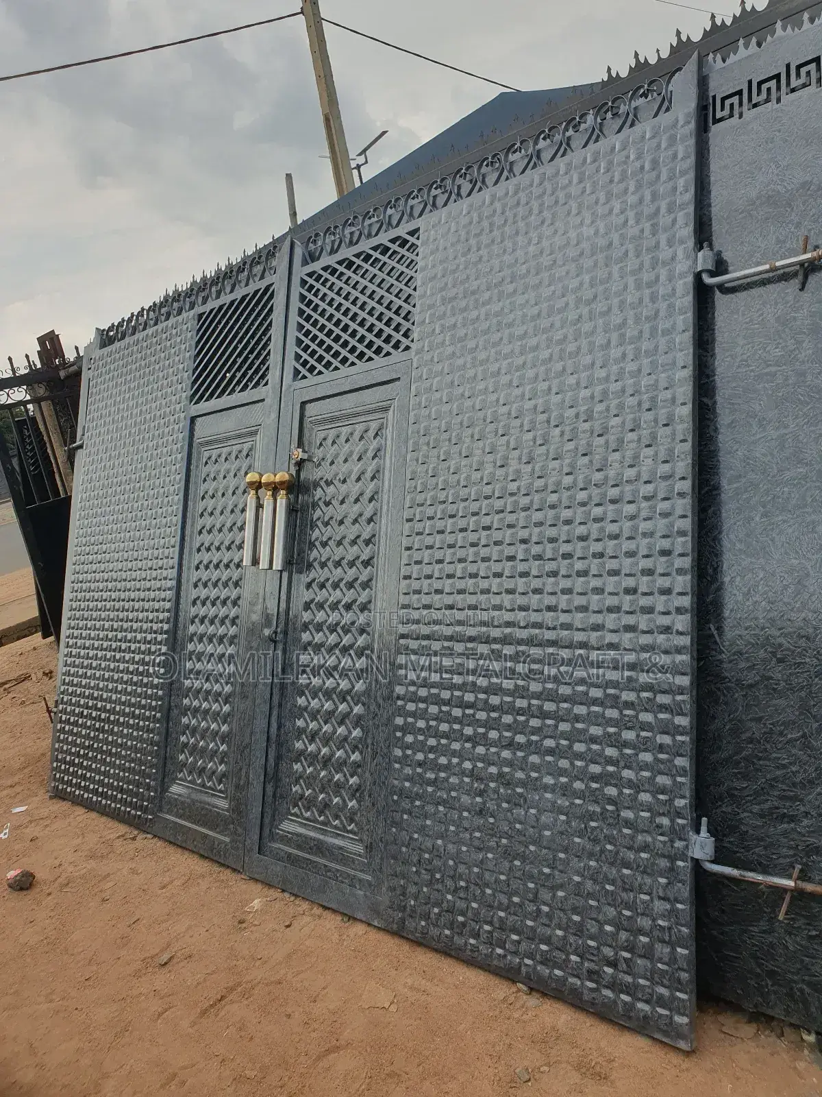 12feet Bi Parting Swing Gate