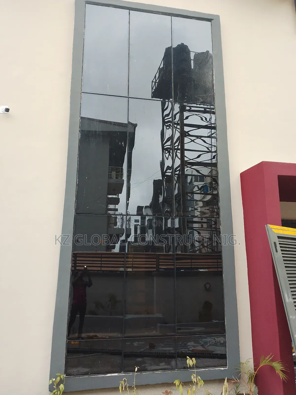 Frameless Curtain Wall Window