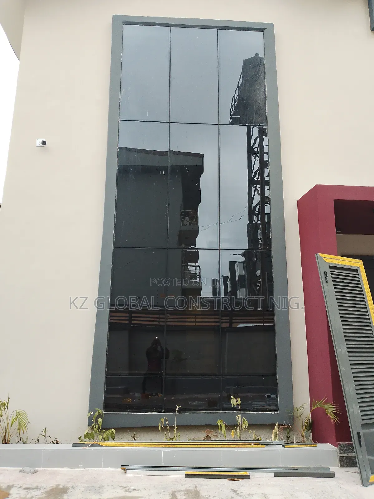 Frameless Curtain Wall Window