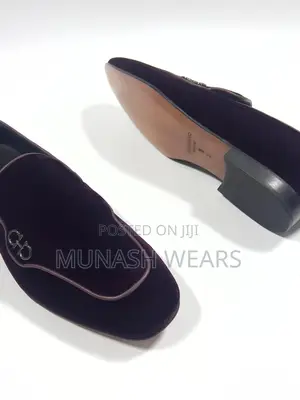 Italian Feragamo Velvet Royal Shoe 40-47