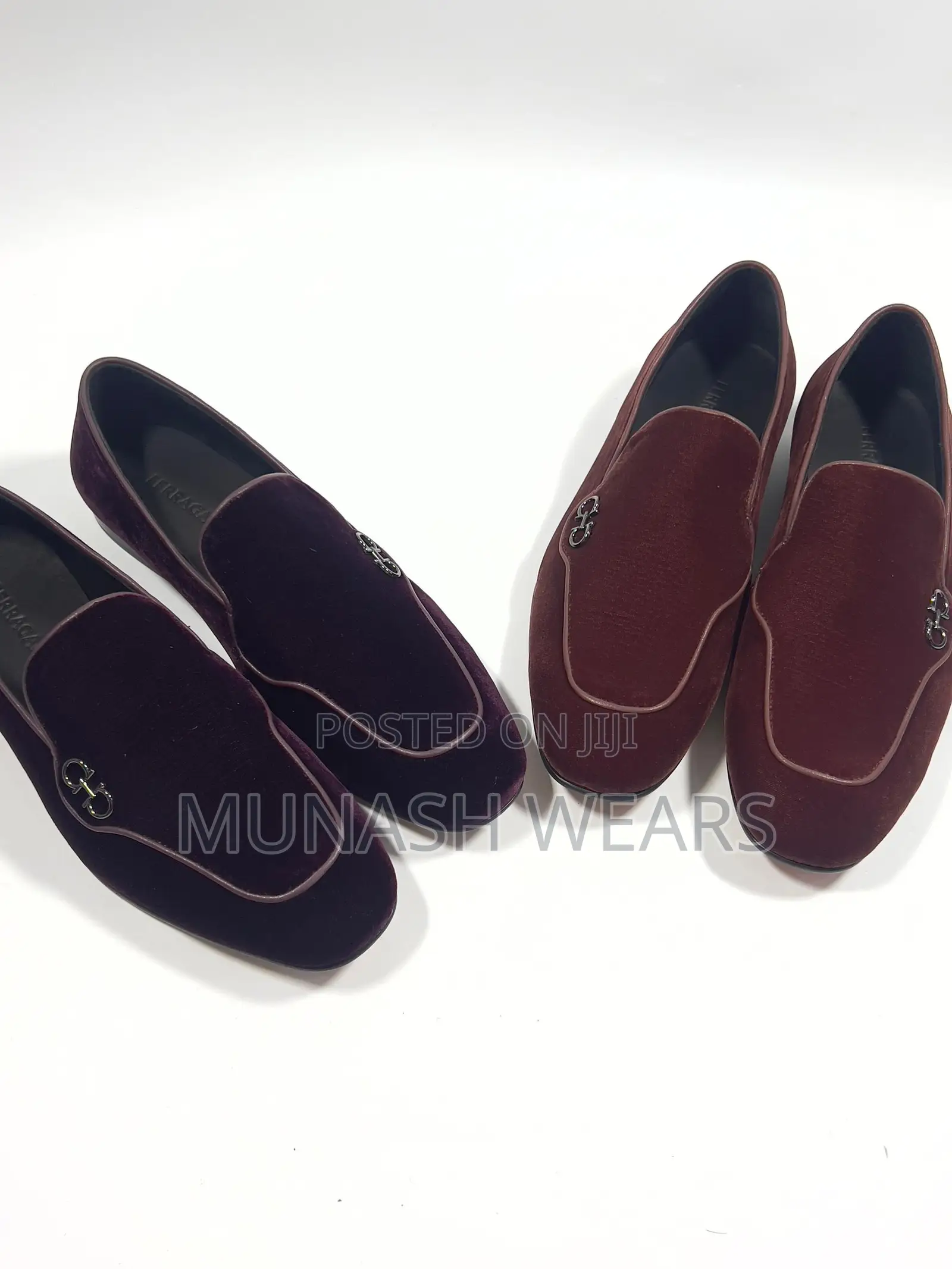 Italian Feragamo Velvet Royal Shoe 40-47