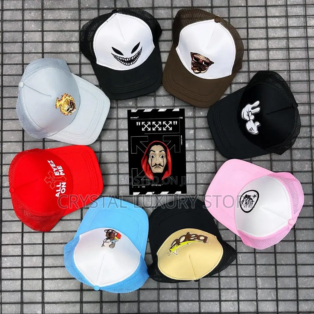 Top Quality Luxury Men Face Cap