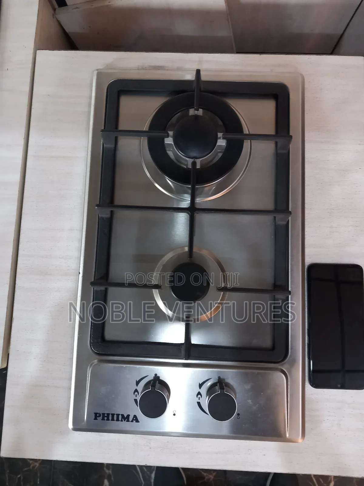 Original PHIIMA 2burner Inbuilt Gas Cooker 100%Copper