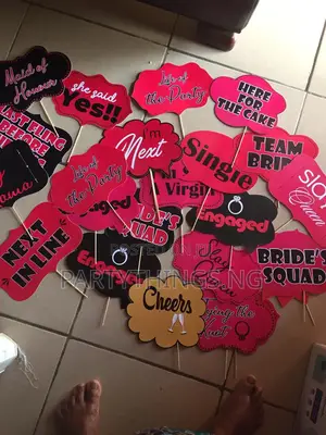 Photo - Bridal/ Baby Shower Props