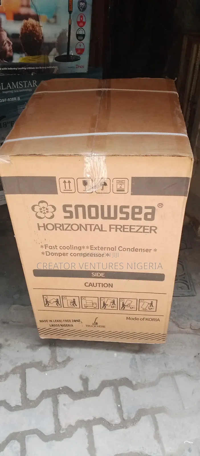 Snowsea Deep Freezer,Low Voltage,Fast Blocking,Retain Block