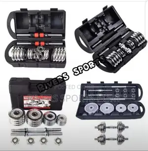 All Chrome Dumbbell Available 15kg, 20kg, 30kg, 50kg, 55kg