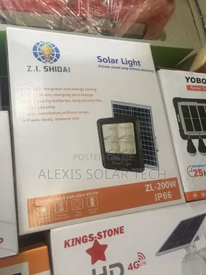 Photo - 200 Watts Solar Flood Light Available in Quantity