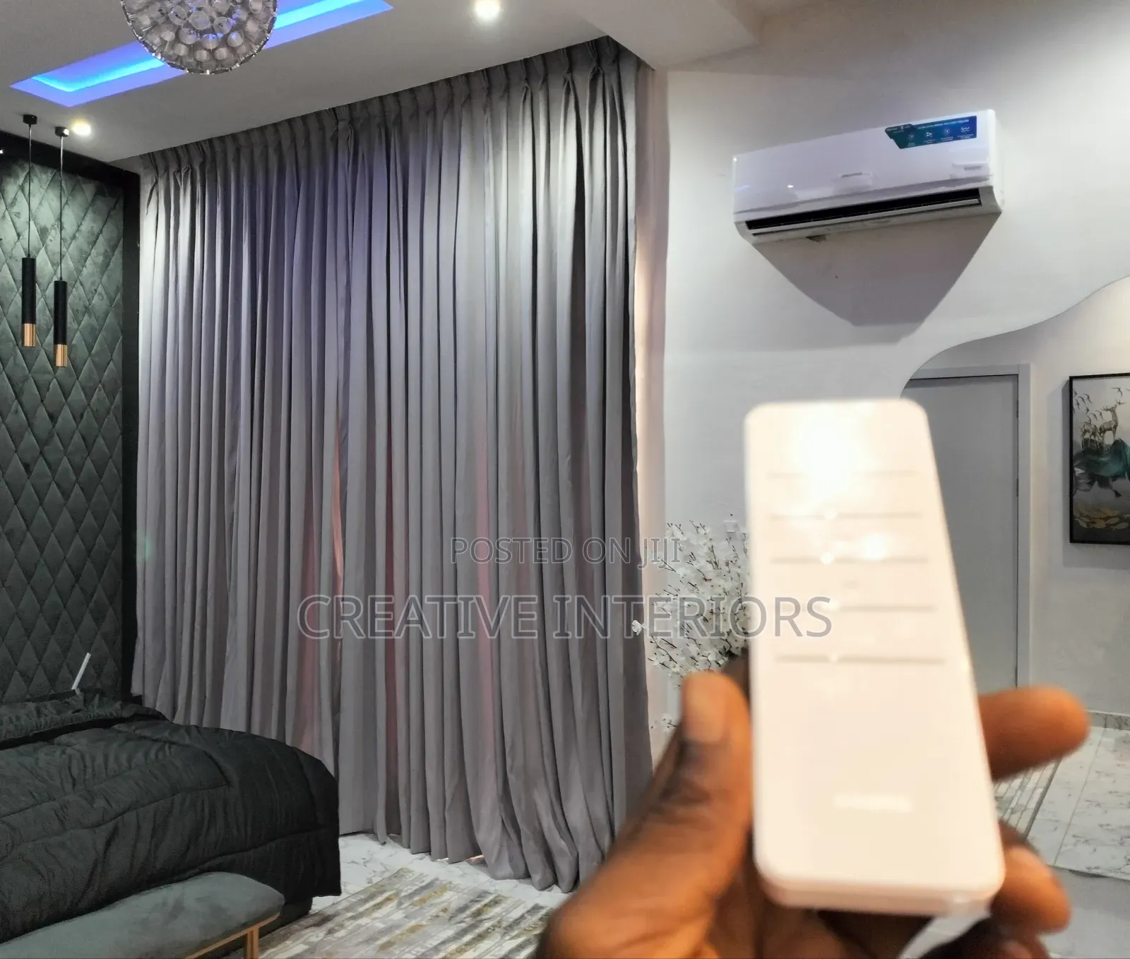 Remote Control/Automated Curtains