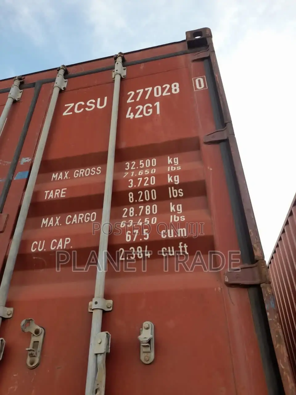40ft Empty Shipping Container